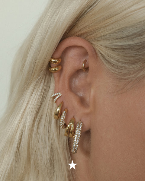 ✭ on X: louis vuitton big gold hoops  / X