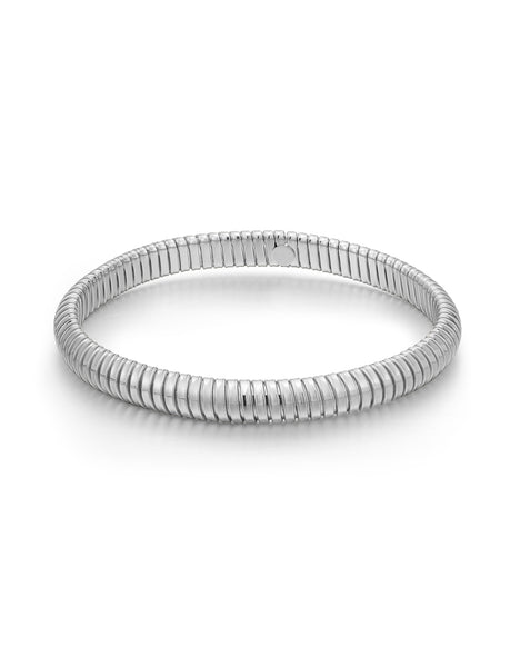 Mini Flex Snake Chain Bracelet- Silver | Luv Aj