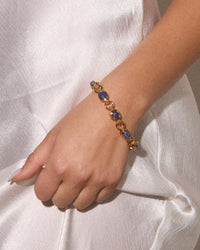 The Lapis Link Bracelet view 2