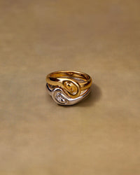 The Two-Tone Coquille Ring Set View 2