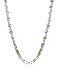 Dalia Two-Tone Chain Necklace