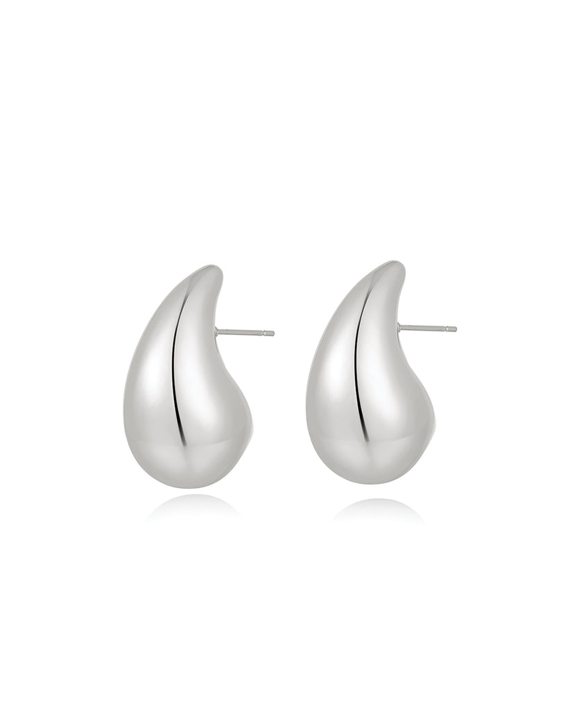 Silver diamond drop earrings by Jacks Turner | Contemporary Jewellery  Bristol