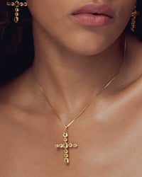 The Isabella Cross Necklace view 2