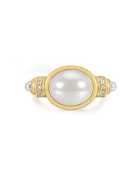 The Pearl Statement Ring