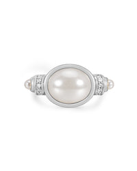 The Pearl Statement Ring