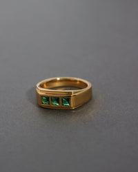 Stepdad Emerald Ring view 2