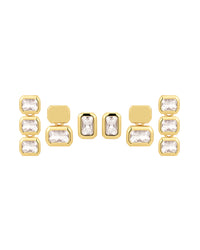 The Bianca Bezel Studs Set