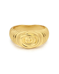 The Coquille Swirl Ring