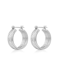 The Ridged Positano Hoops