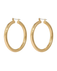 Amalfi Tube Hoops- Gold