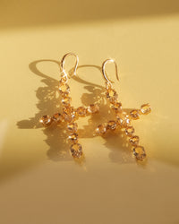 The Isabella Cross Earrings View 3