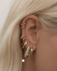 Luv AJ The Louis Chain-Link Hoop Earrings