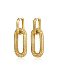 Le Signe Loop Hoops- Gold