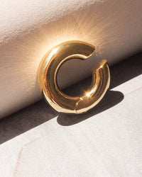 Gold Ear Cuff, Ear Cuff and Stud Chain Conch Cuff – AMYO Jewelry