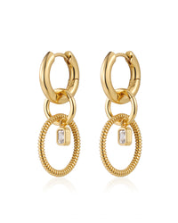 The Camille Multi Hoops- Gold